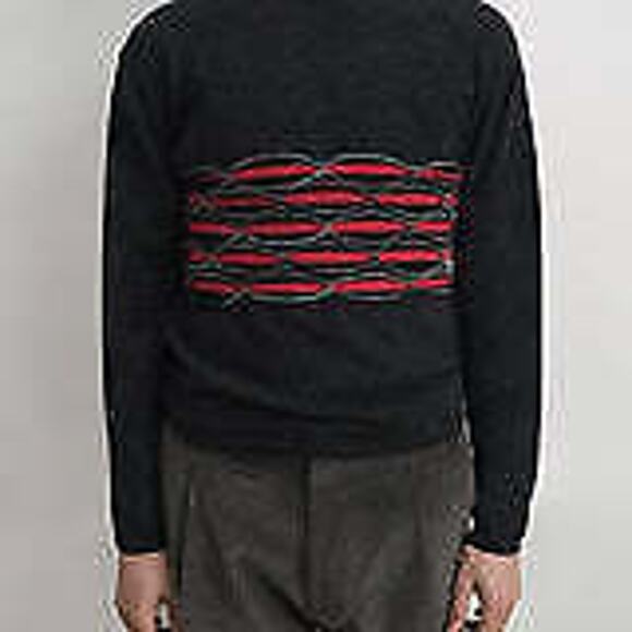 Gimaguas Samir Jumper - S - Black Red Striped